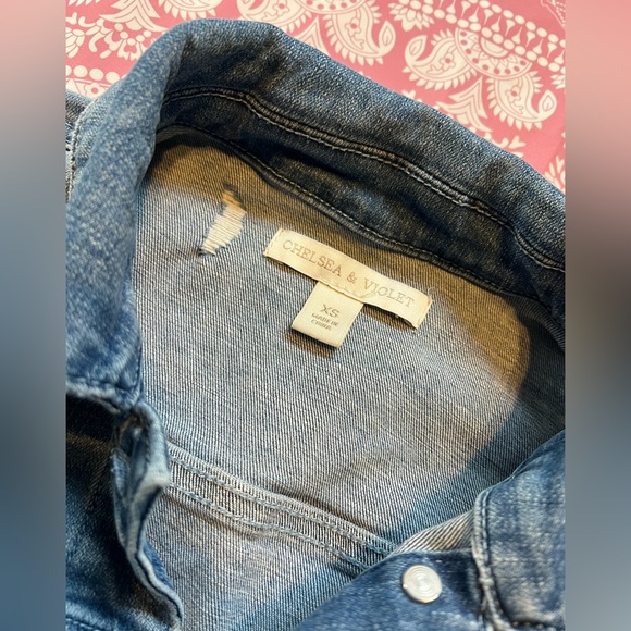 Chelsea & Violet Classic Blue Denim Jacket - Picture 2 of 4